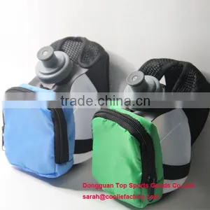 Durable Zipper Nylon Bottle Holder With Handle ,Bicycle Bottle Holder With Water Botter thumbnail-1