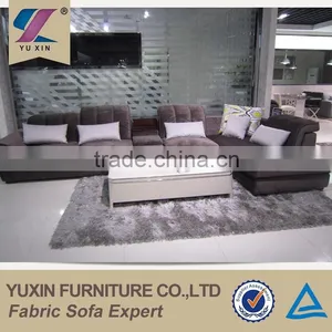 New Design Corner Fabric Sofa, L Shape Sectional Home Sofa Set, Living Room Furniture thumbnail-2