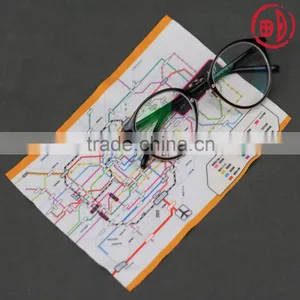 Multi-purpose Colored Glasses Microfiber Cleaning Cloth thumbnail-2