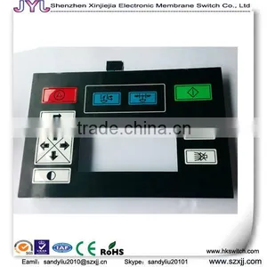 Membrane Keypad Switch With Metal Panel Assembly thumbnail-1