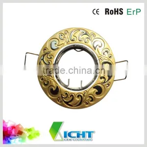 Zinc Alloy Led Downlight Housing Ring Ceiling Lamp Accessory thumbnail-2