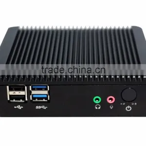 Small Desktop pc With 4GB RAM and 256GB SSD Bay Trail Mini pc Dual Core Desktop pc Used 2.41Ghz thumbnail-1
