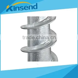 76mm Galvanized Ground Screws Piles for Solar Power System thumbnail-1