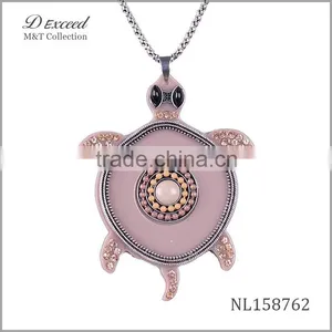 Yiwu Wholesale Cute Plastic Tortoise Pendant Necklace NL158762-8 thumbnail-1