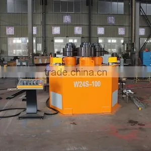Krrass Brand W24S-100 Round Hollow Steel Pipe Bending Machine thumbnail-6
