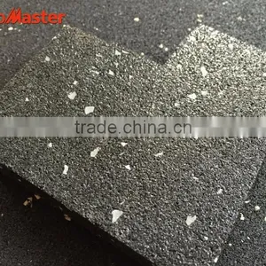 Gym Rubber Flooring /25mm Rubber Flooring Tile / Rubber Floor Tile thumbnail-2