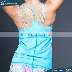 Sexy Tank Top Bodybuilding- Woman Tank Top Sportswear and Tank Top Sport Yoga and Running Wholesale Quality Choice thumbnail-3