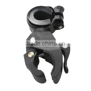 Universal Bicycle Bike LED Torch Front Light Flashlight Mount Bracket Holder New thumbnail-3