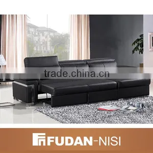 2016 New Modern Design Wooden Sofa Cum Bed Pakistan thumbnail-3