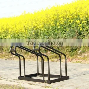 Hot-dip Galvanized Low-profile Bike Rack For 2 Bikes thumbnail-1