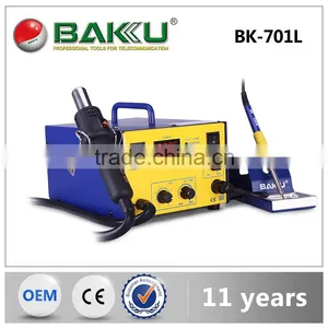 2 in 1 BAKU New Design BK701L Lead-free Hot Air Desoldering SMD Rework Station Quality Choice thumbnail-1
