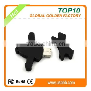 2016 New Pvc Good Chrismas Gift Wholesale Pendrive thumbnail-3