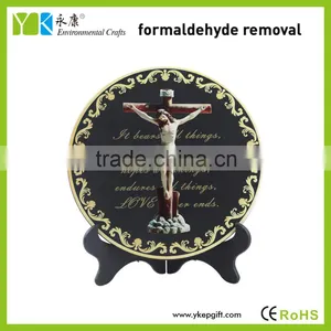 Religious Jesus Stations of the Cross Christ Activated Carbon Carving Craft for Table Decoration,home Decor thumbnail-1