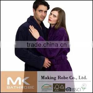 Microfiber Coral Fleece Bathrobe/Bathrobe/Microfiber Towel thumbnail-1