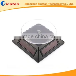 360 Degree Solar Display Stand for Cell Phone, Jewelry, for Iphone 6 thumbnail-1