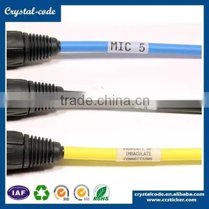 Eco-friendly Vinyl Tear Proof Factory Price Wrap Wire Label thumbnail-4