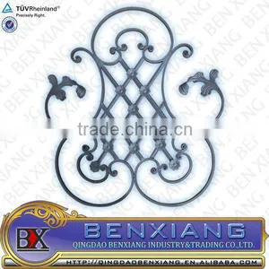 Decorative Wrought Iron Panels for Fence thumbnail-1