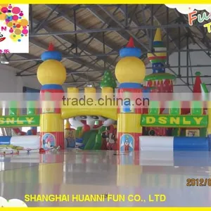 2015 New Design PVC Big Inflatable Bouncy Castle, Adult Bounce House for Sale thumbnail-2