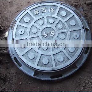 Ductile Foundry Cast Iron Manhole Covers With Frames thumbnail-5