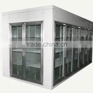 Supermarket Display Cold Room With Heated Glass Doors thumbnail-1