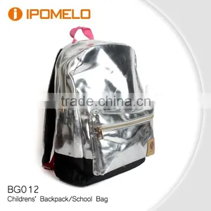 Primary Students Kids Girl Backpack pu School Bags For Children Baby Shoulders thumbnail-1