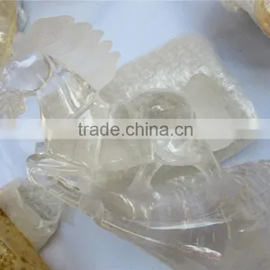 Hot Sell Unique Gemstonestone Animals Sculpture Handicraft Carving Tiger Lion Horse thumbnail-4