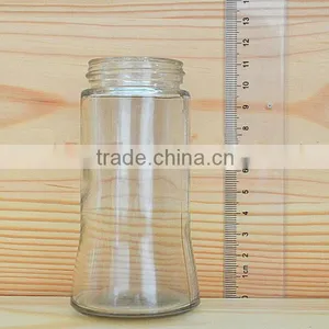 Clear Beverage Glass Bottles Fresh Fruit Juice Bottle With Screw Lid thumbnail-1