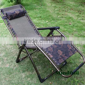 25mm*0.8mm Outdoor Garden Zero Gravity Folding Chair Steel Tube Frame Chair thumbnail-3