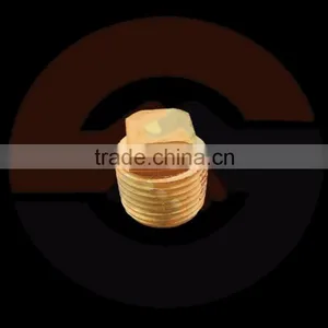 Brass Square Plug, Pipe Fitting thumbnail-1