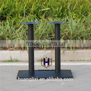 Modern Chrome Coffee Table Legs thumbnail-1