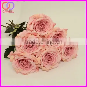 Good Quality Wholesale Artificial Latex Rose thumbnail-4