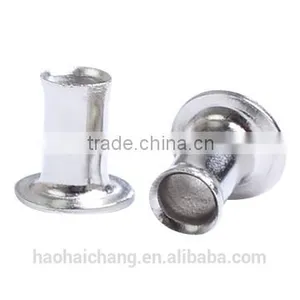 Customized High Quality Nonstandard Precision Flat Head Hollow Metal Push Rivet thumbnail-5