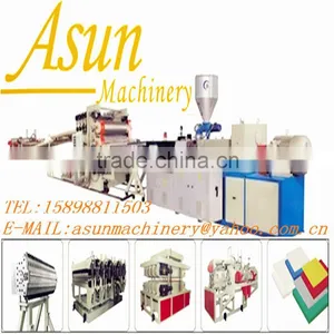 PVC Foam Borad Extrusion Machinery/PVC Foam Board Production Line thumbnail-4