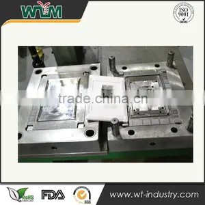 Plastic Injection Mold for White ABS Monitor Base Shell thumbnail-1