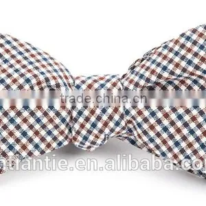 2016 Hot Selling Cheap and Fashion Plaid Mens Silk Bow Tie for Boys thumbnail-5