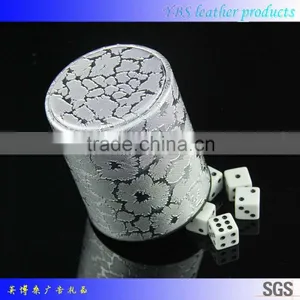 Wholesale pu Leather Dice Cup for Entertainment With Dices thumbnail-1