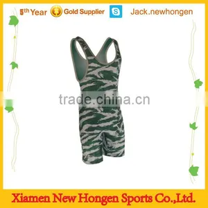 Cheap Making Camo Wrestling Singlet/wrestling Wear thumbnail-1