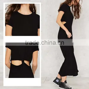High Quality Women's Sand Dune Jersey Fit-and-Flare Dress thumbnail-5