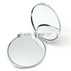 Compact Mirror in Stock, Foldable Pocket Mirror, Promotional Cheap Makeup Mirror thumbnail-1