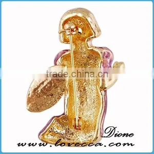 Merry Christmas The Snow Queen Brooch Pins Findings Jewelry thumbnail-5