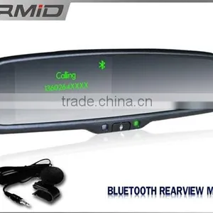4.3" Bluetooth Handsfree Car Kit With Reverse Display Rearview Mirror thumbnail-2
