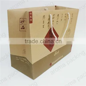 Wholesale Eco-friendly Luxury Black Paper Handbag of New Design for Gift thumbnail-5