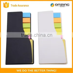 New Style Black Card Cover Neon Sticky Notes Memo Notepad thumbnail-5