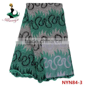 2016 Haniye Tulle Lace Fabric, African Net Lace, Wholesale African Lace Fabrics/NYN84 thumbnail-2