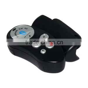 Rechargeable Car Steering Wheel Bluetooth Hands Free Speaker Kit FM12 thumbnail-4