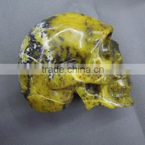 Natural Quartz Crystal Skull Fengshui Crystal Products Good for Home Decoration thumbnail-4