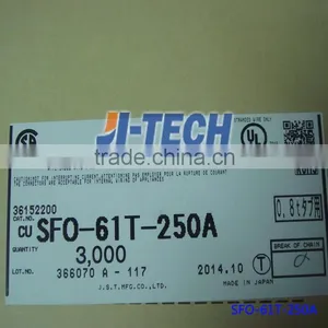 250 Tab-on Flag Type Terminal Series Connector SFO-61T-250A Chain Terminal thumbnail-1