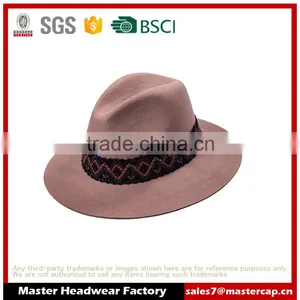 Fashion Unisex Fedora Hat thumbnail-5