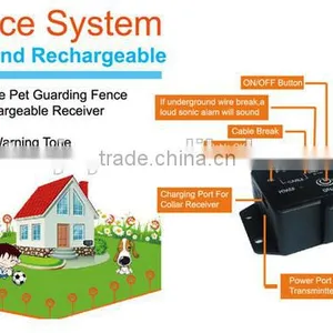Pet-803 Underground Shock Dog Fence Training Collar Electric Pet Fencing System for Hunt Dogs thumbnail-4