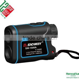 China Multifunction RS232 Long Laser Distance Meter 1500m Laser Golf Hunting Rangefinder thumbnail-3